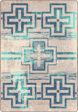 American Dakota Distressed Bounty Glacier Rug - 0400GLA234