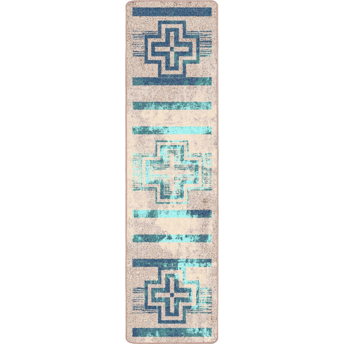 American Dakota Distressed Bounty Glacier Rug - 0400GLA234