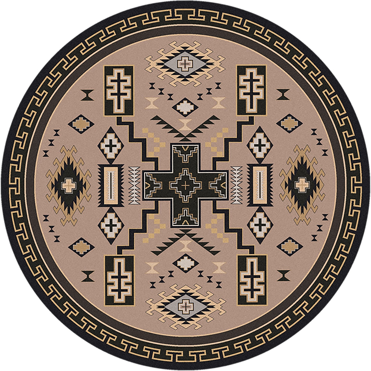 American Dakota Double Cross Sandman Rug