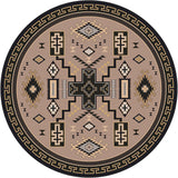 American Dakota Double Cross Sandman Rug