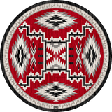 American Dakota Dream Receiver Red Rug - 0656RED234