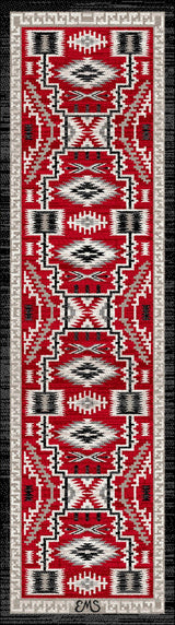 American Dakota Dream Receiver Red Rug - 0656RED234