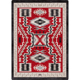 American Dakota Dream Receiver Red Rug - 0656RED234