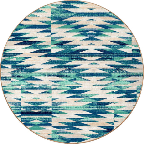 American Dakota Drum Beat OKA Earth Rug