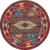 American Dakota Espuela Turquoise Rug