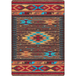 American Dakota Espuela Turquoise Rug