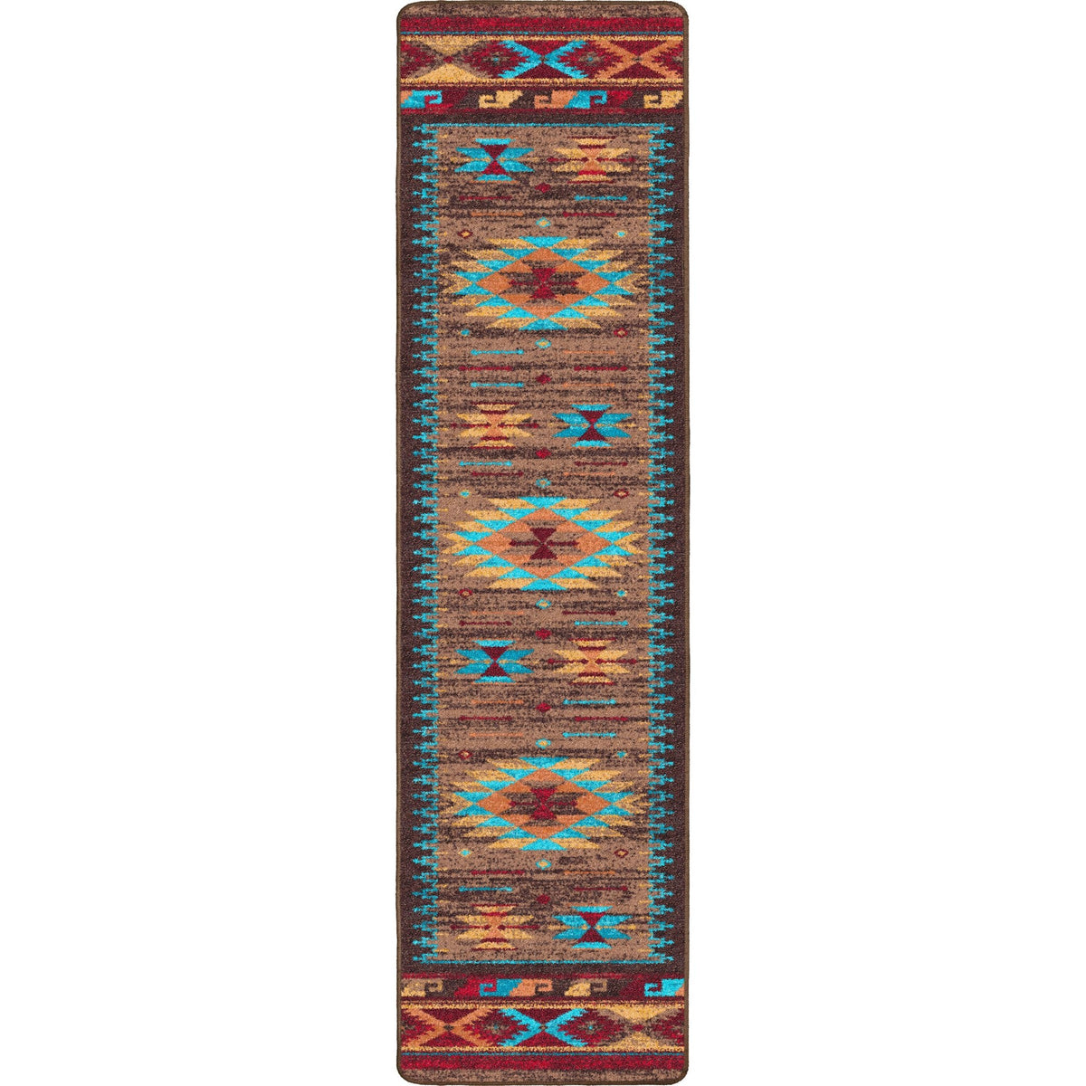 American Dakota Espuela Turquoise Rug