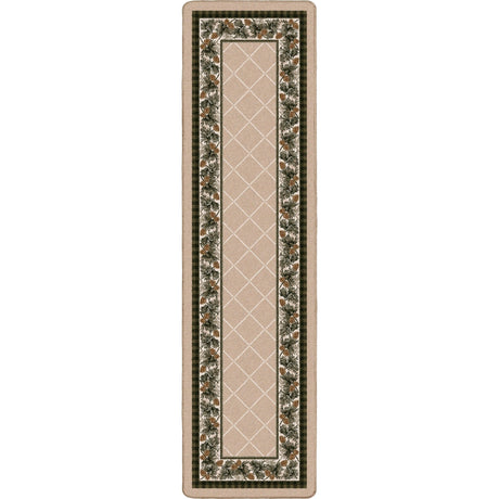 American Dakota Evergreen Lt. Sandstone Rug - 0121SAN234