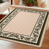 American Dakota Evergreen Lt. Sandstone Rug - 0121SAN234