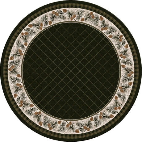 American Dakota Evergreen Pine Rug - 0121PNE234