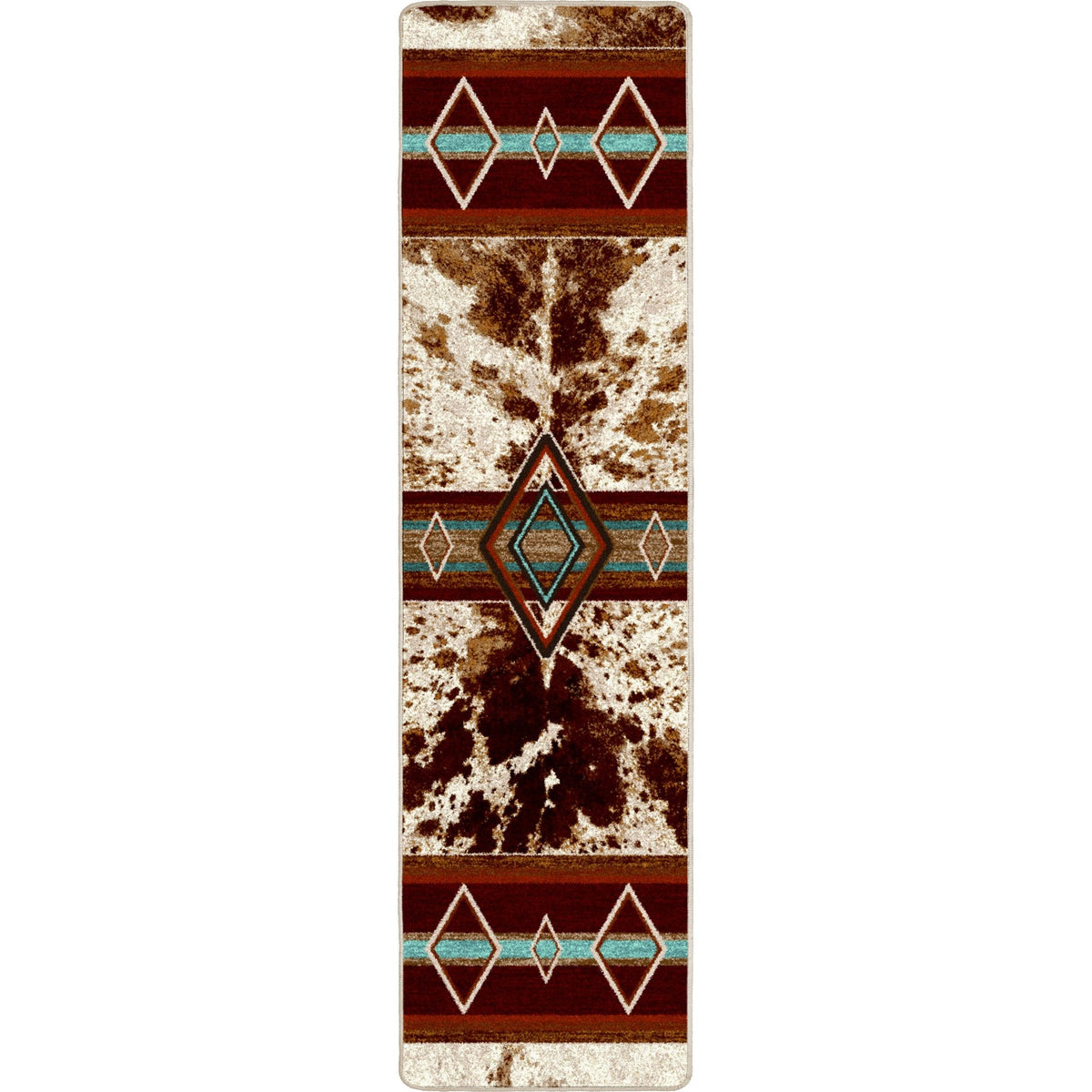 American Dakota Fire Hide True Western Rug