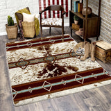 American Dakota Fire Hide True Western Rug