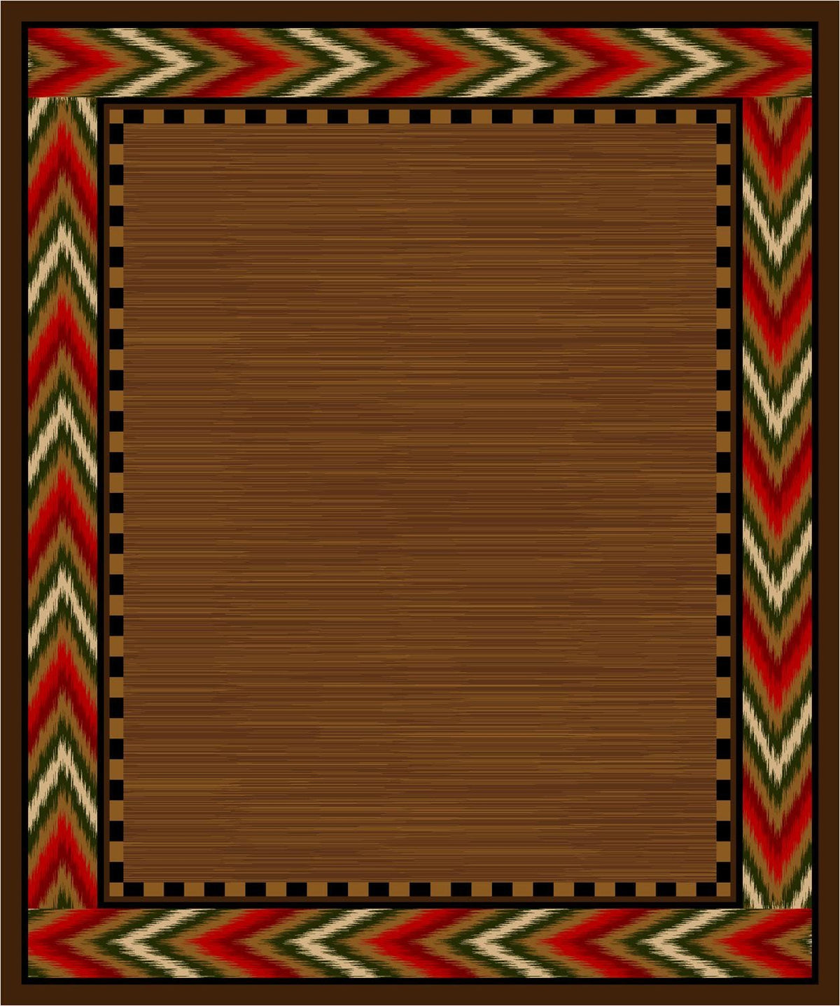American Dakota Flame Red Rug