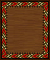 American Dakota Flame Red Rug