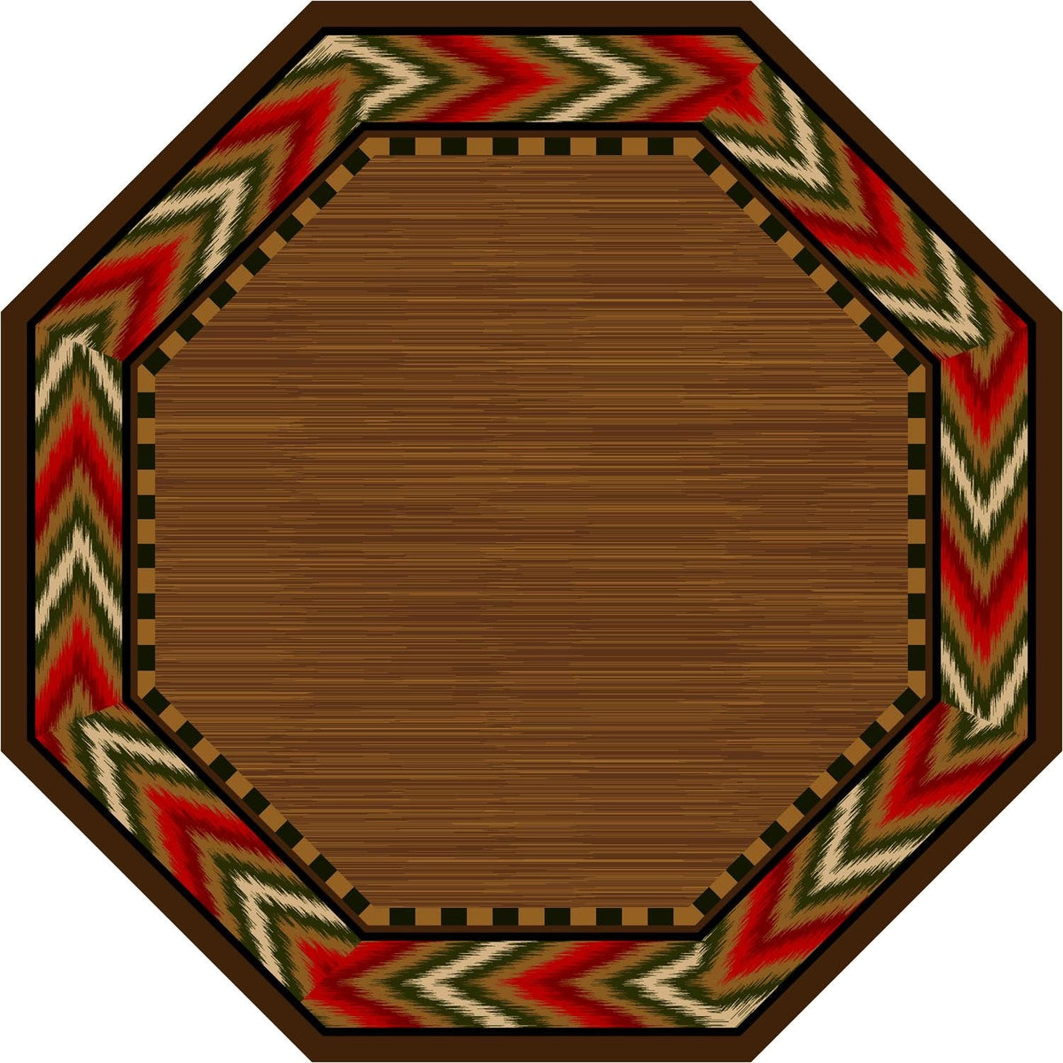 American Dakota Flame Red Rug