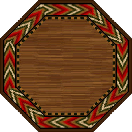 American Dakota Flame Red Rug