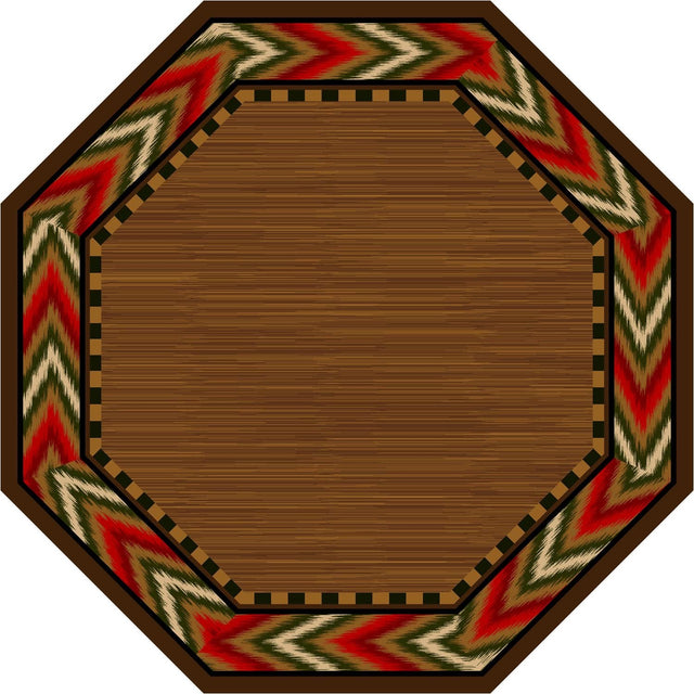 American Dakota Flame Red Rug