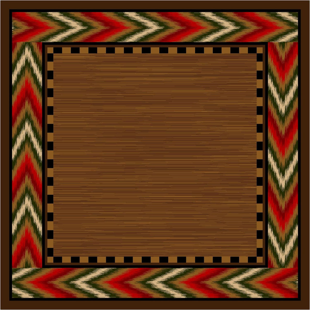American Dakota Flame Red Rug