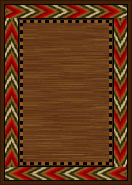 American Dakota Flame Red Rug