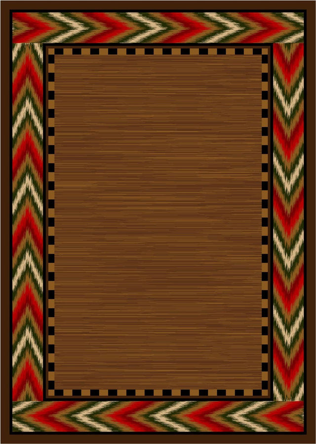 American Dakota Flame Red Rug