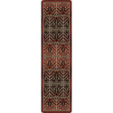 American Dakota Flourish Forest Garnet Rug - 0686GAR234