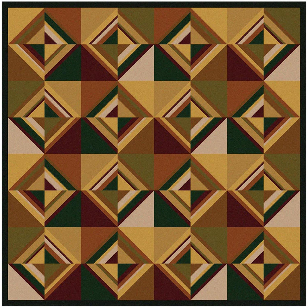 American Dakota Folk Lore Multi Rug - 0054MUL234