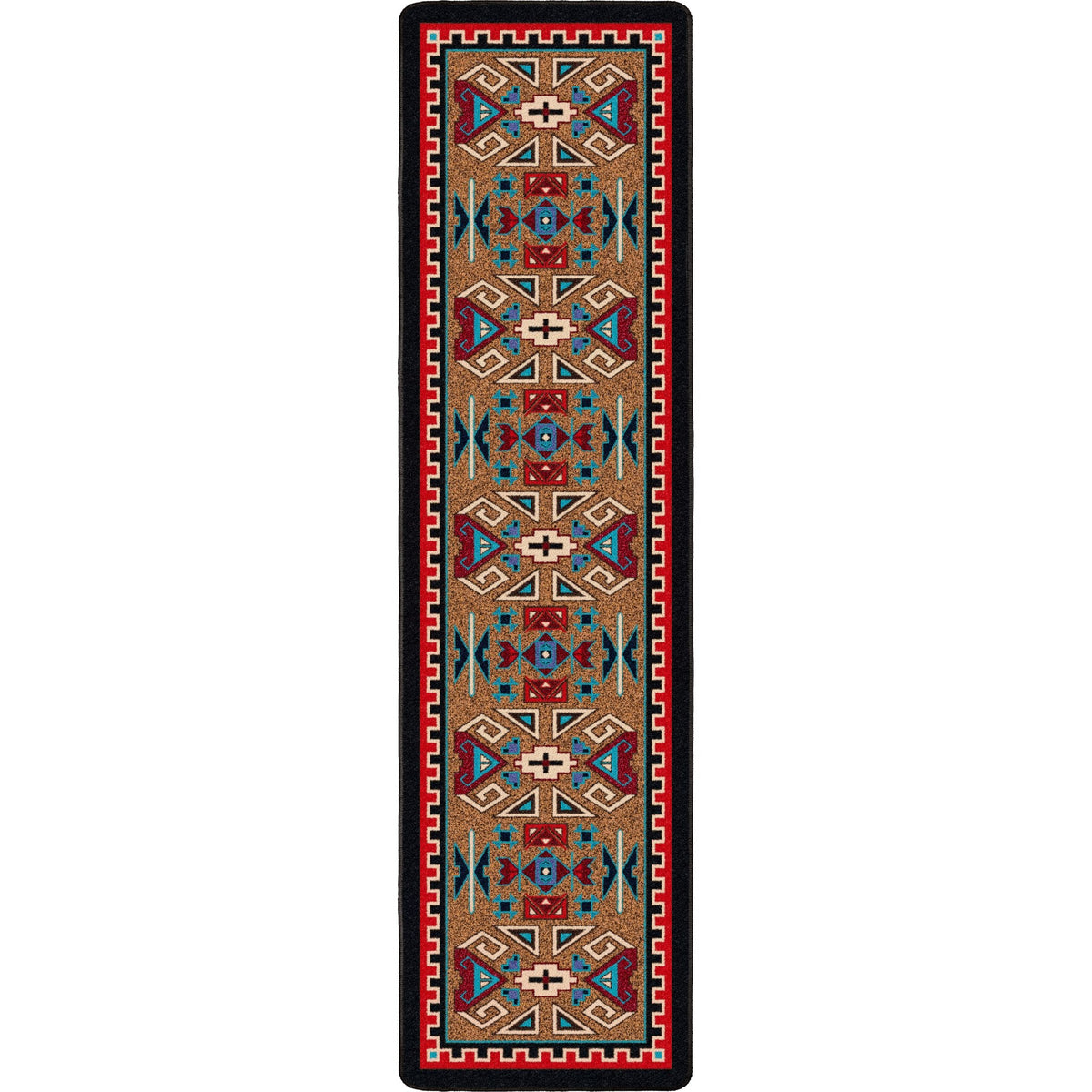 American Dakota Four Rams Bright Rug