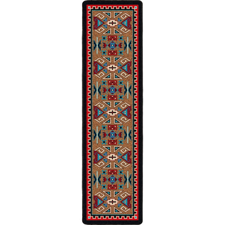 American Dakota Four Rams Bright Rug