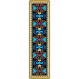 American Dakota Four Rams Copper Rug