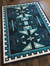 American Dakota Four Rams OKA Contemporary Rug