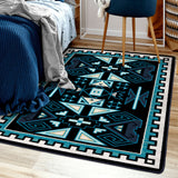 American Dakota Four Rams OKA Contemporary Rug