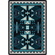 American Dakota Four Rams OKA Contemporary Rug