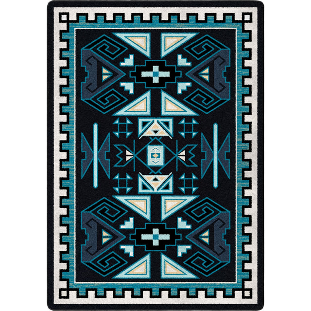 American Dakota Four Rams OKA Contemporary Rug