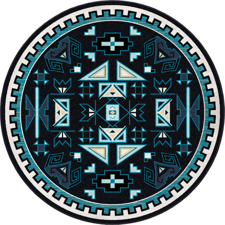 American Dakota Four Rams OKA Contemporary Rug - OKA0105CON234