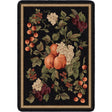 American Dakota Fruit Reserve Black Rug - 0463BLK234