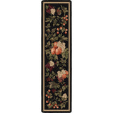 American Dakota Fruit Reserve Black Rug - 0463BLK234