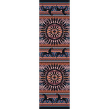 American Dakota Ghost Rider Plum Rug
