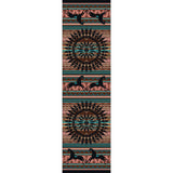 American Dakota Ghost Rider Turquoise Rug