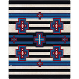 American Dakota Gloria Blue Ribbon Multi Rug - 0846MUL234