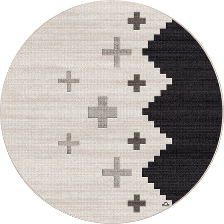 American Dakota Gloria Mountain Blessing Natural Rug - 0845NAT234