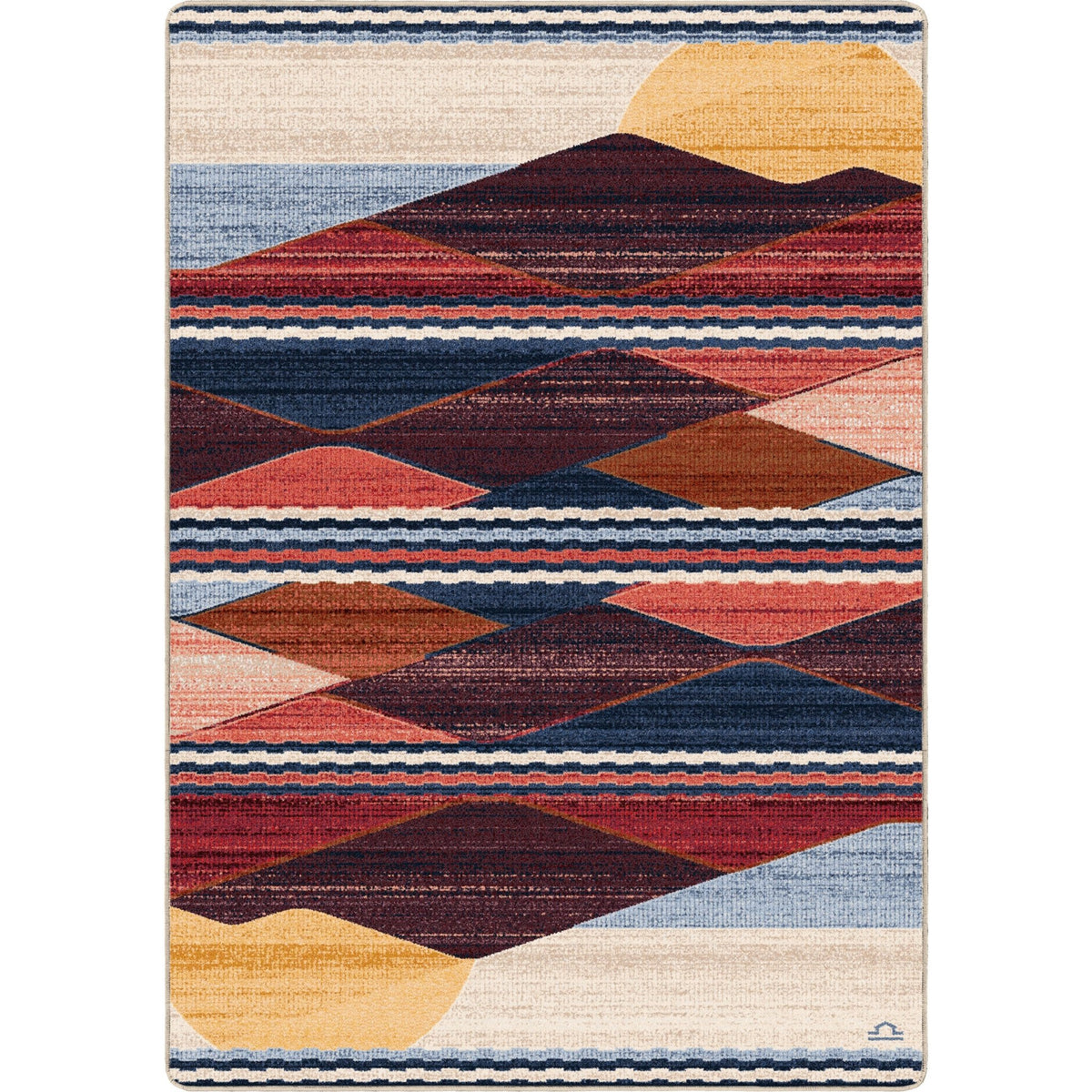 American Dakota Gloria Scapes Multi Rug - 0847MUL234