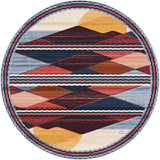 American Dakota Gloria Scapes Multi Rug - 0847MUL234