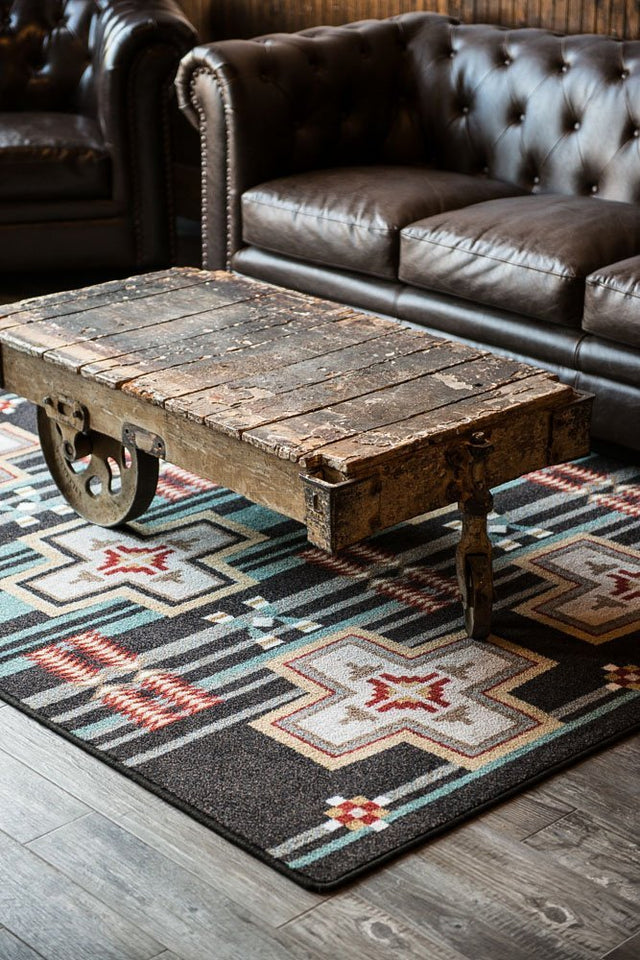 American Dakota Grand River Black Rug