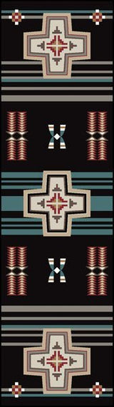American Dakota Grand River Black Rug
