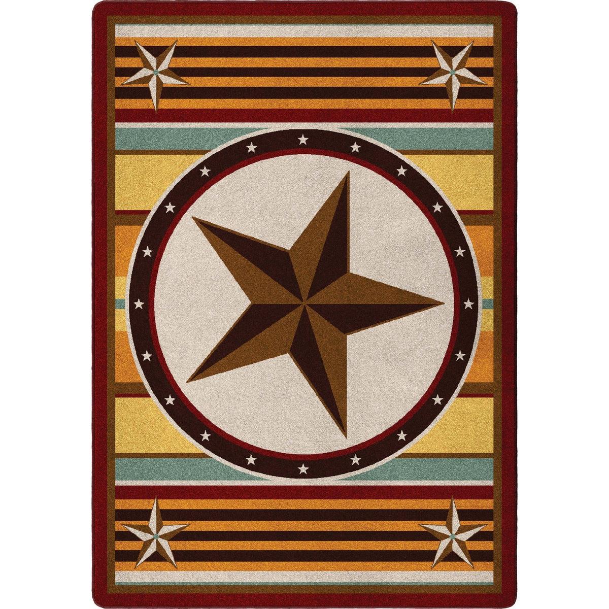 American Dakota Hacienda Star Maize Rug - 0144MAZ234
