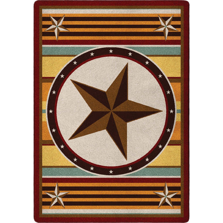 American Dakota Hacienda Star Maize Rug - 0144MAZ234