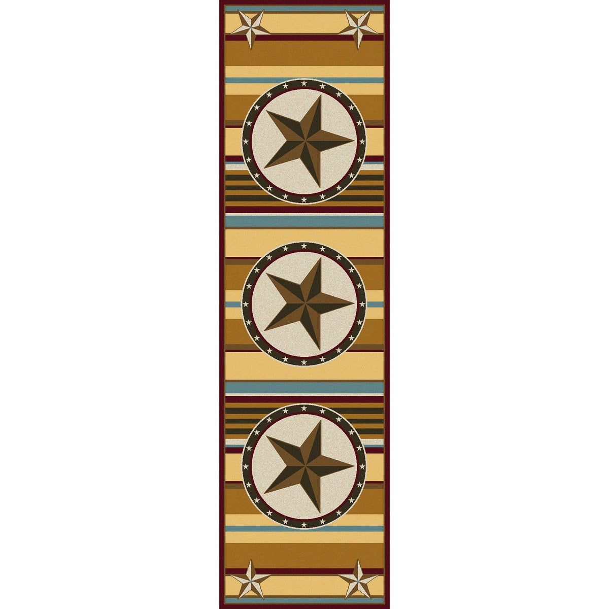 American Dakota Hacienda Star Maize Rug - 0144MAZ234