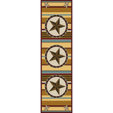 American Dakota Hacienda Star Maize Rug - 0144MAZ234