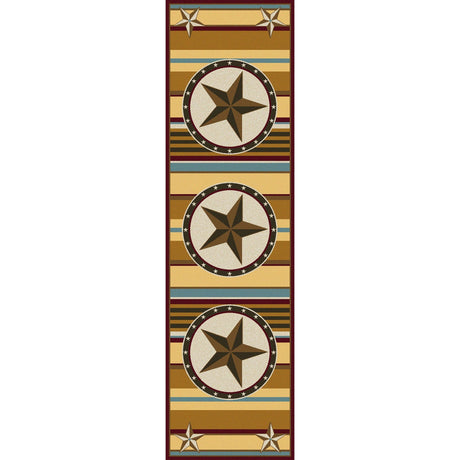 American Dakota Hacienda Star Maize Rug - 0144MAZ234