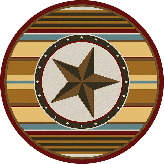 American Dakota Hacienda Star Maize Rug - 0144MAZ234